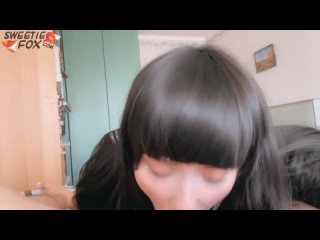 003 - asian schoolgirl deepthroat and fucking