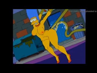 marge simpson fucked by an alien